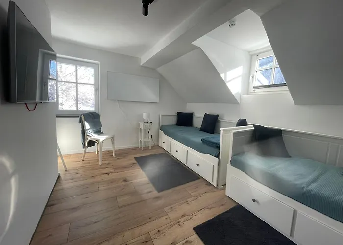 Schraege Haeusl Dom wakacyjny Rangersdorf